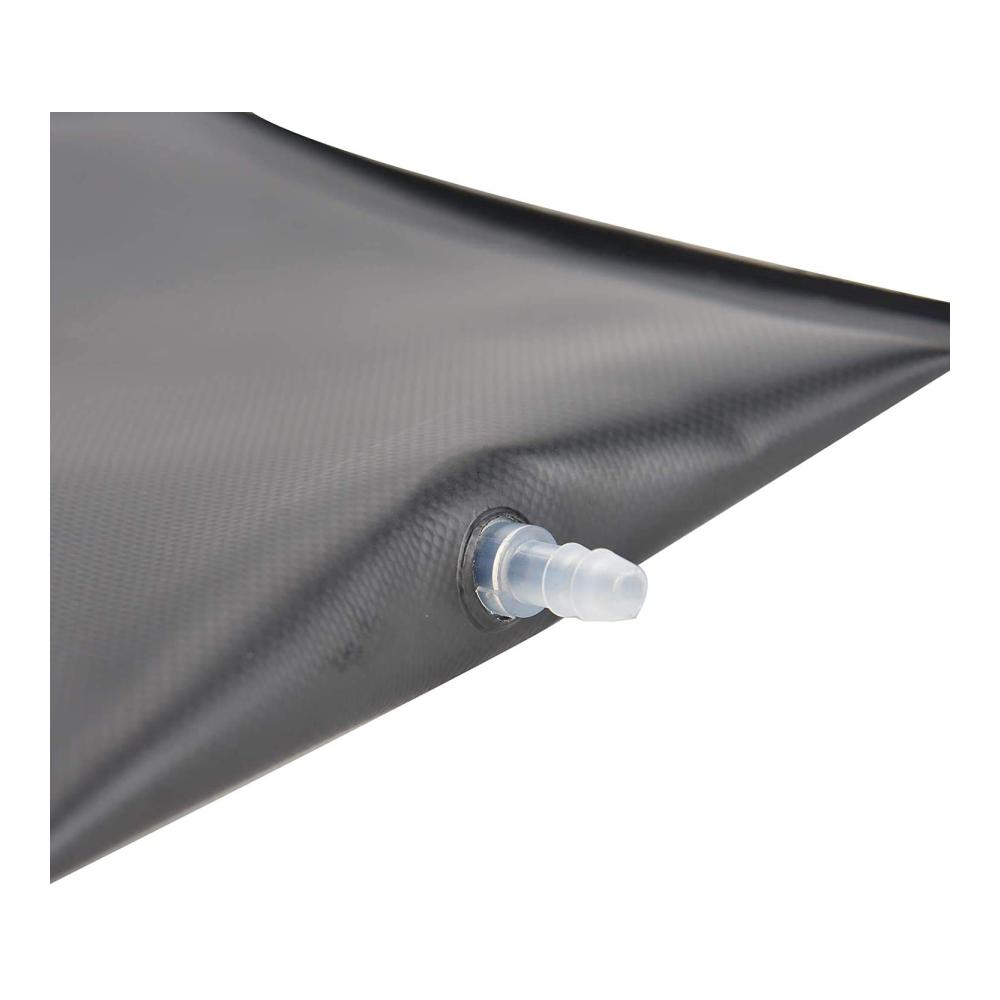 2er Pack Ventileinstellplättchen Quadratisch Pneumatikspanner Ausgleichswerkzeug Aufblasbare Keile TPU Universal-Pumpkeile für Auto Türen Fenster Schwarz 15 * 16CM