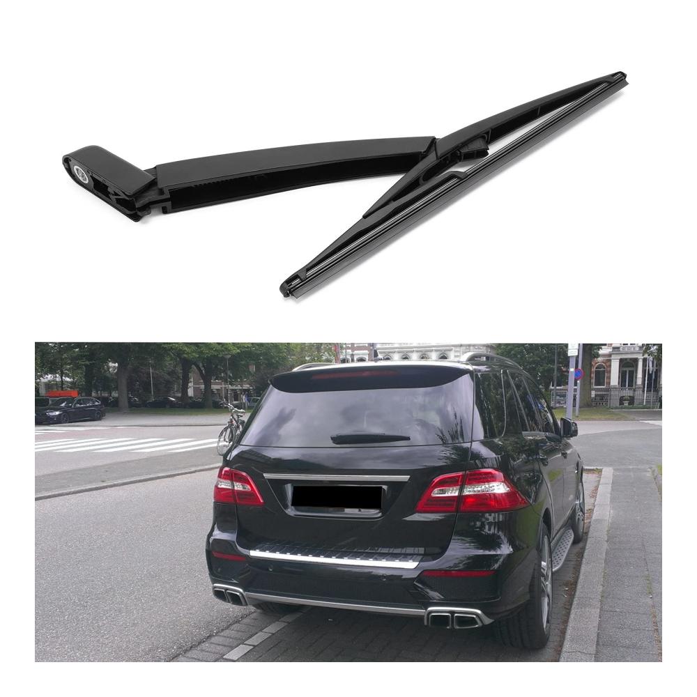 Ultimative Scheibenwischer-Set Hochwertiger Heckscheibenwischerarm und Blattsatz A1648200744 für Mercedes Benz W166 W164 ML350 ML500 - Optimale Sicht bei jedem Wetter