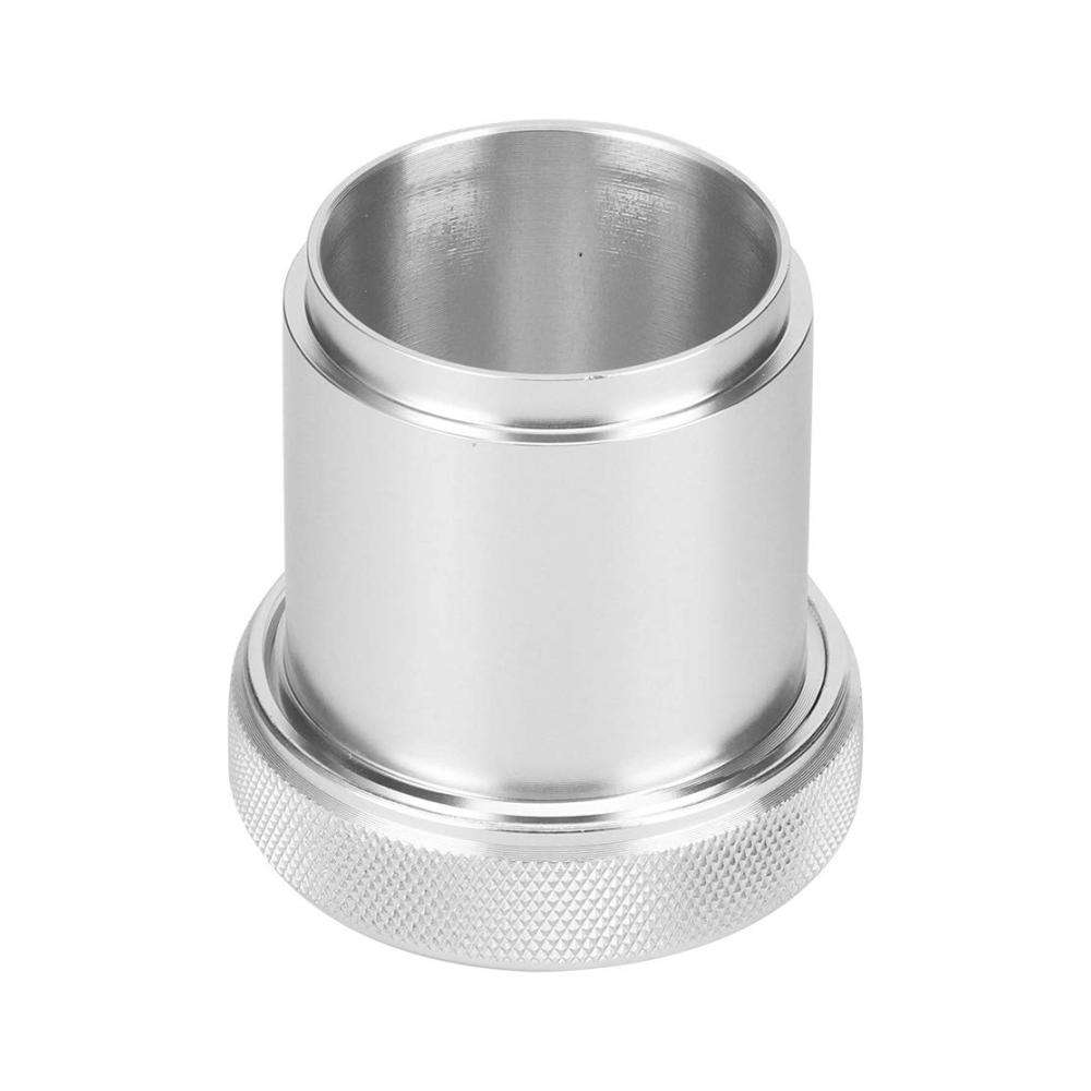 Hochwertiger Tankverschluss Einfüllstutzen aus Aluminiumlegierung mit belüftetem Deckel - Modifiziertes Autoteil für verbesserte Leistung und Stil (Silber