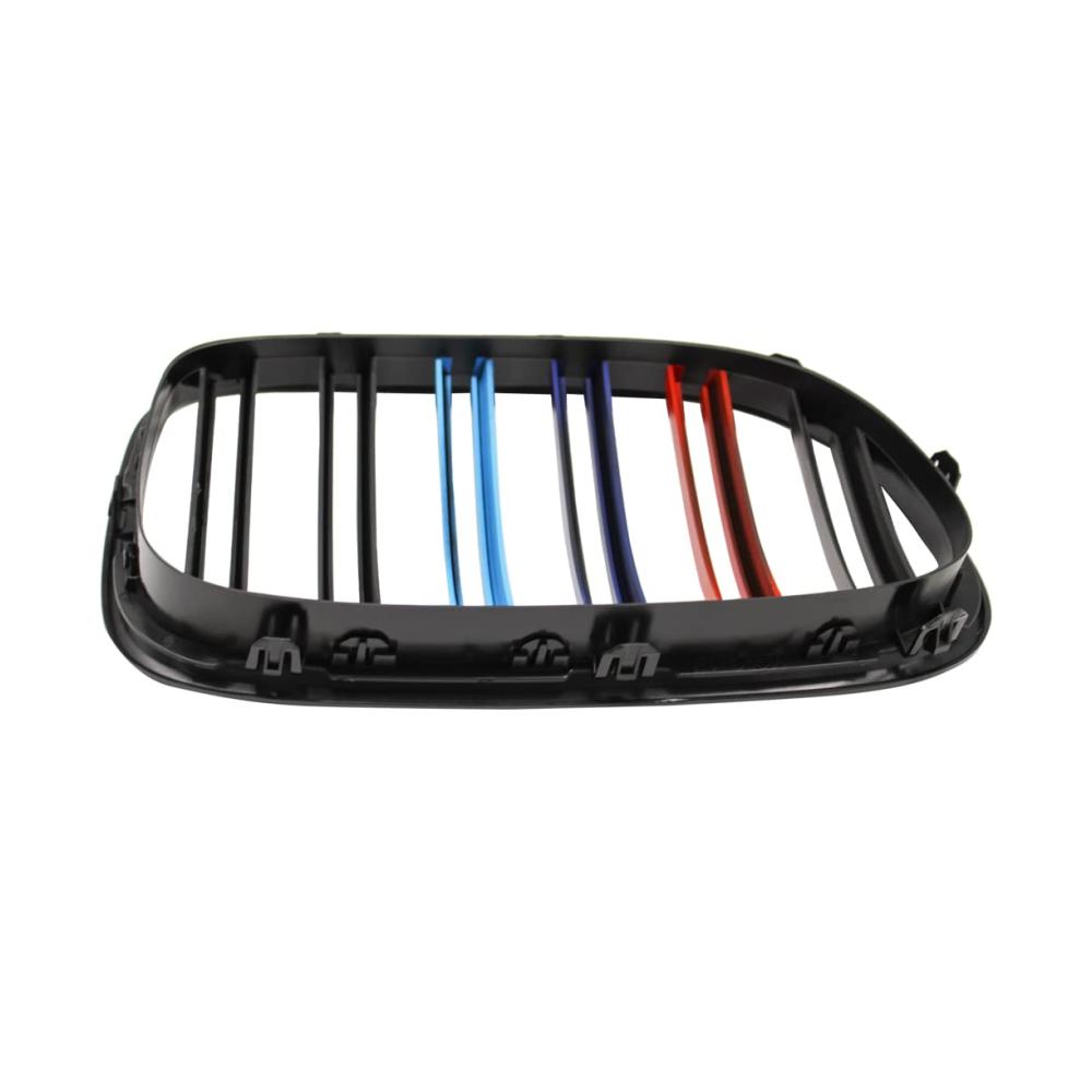 Ein Paar Hochwertige Front- & Kühlergrille für BMW 7 Series F01 F02 F03 F04 2008-2014 | Stilvolle M Performance Racing Nieren für verbesserte Ästhetik und Luftströmung