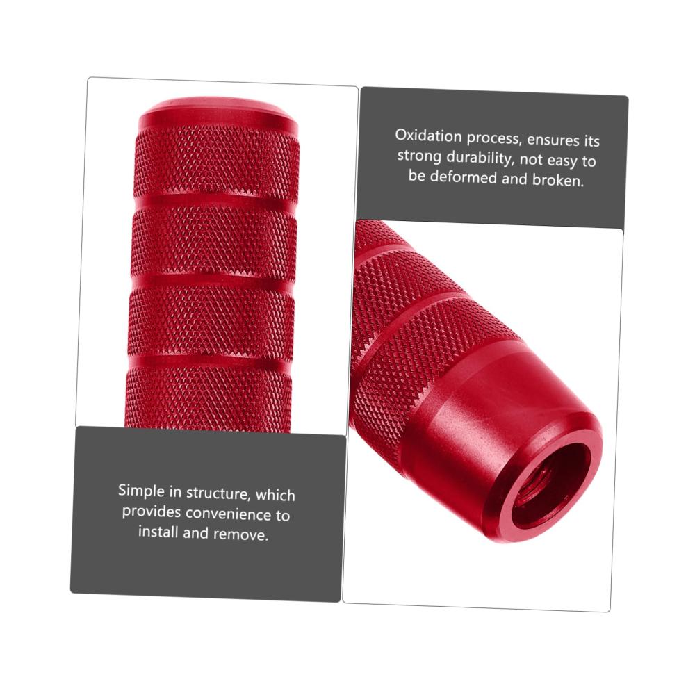 Erleben Sie Luxus und Komfort mit unserem hochwertigen Set für die Innenausstattung Schalthebel Auto Schaltknauf Automatischer Schaltknauf Regler rot aus Aluminiumlegierung. Perfektes Zubehör für Ihr Fahrzeug. Entdecken Sie jetzt