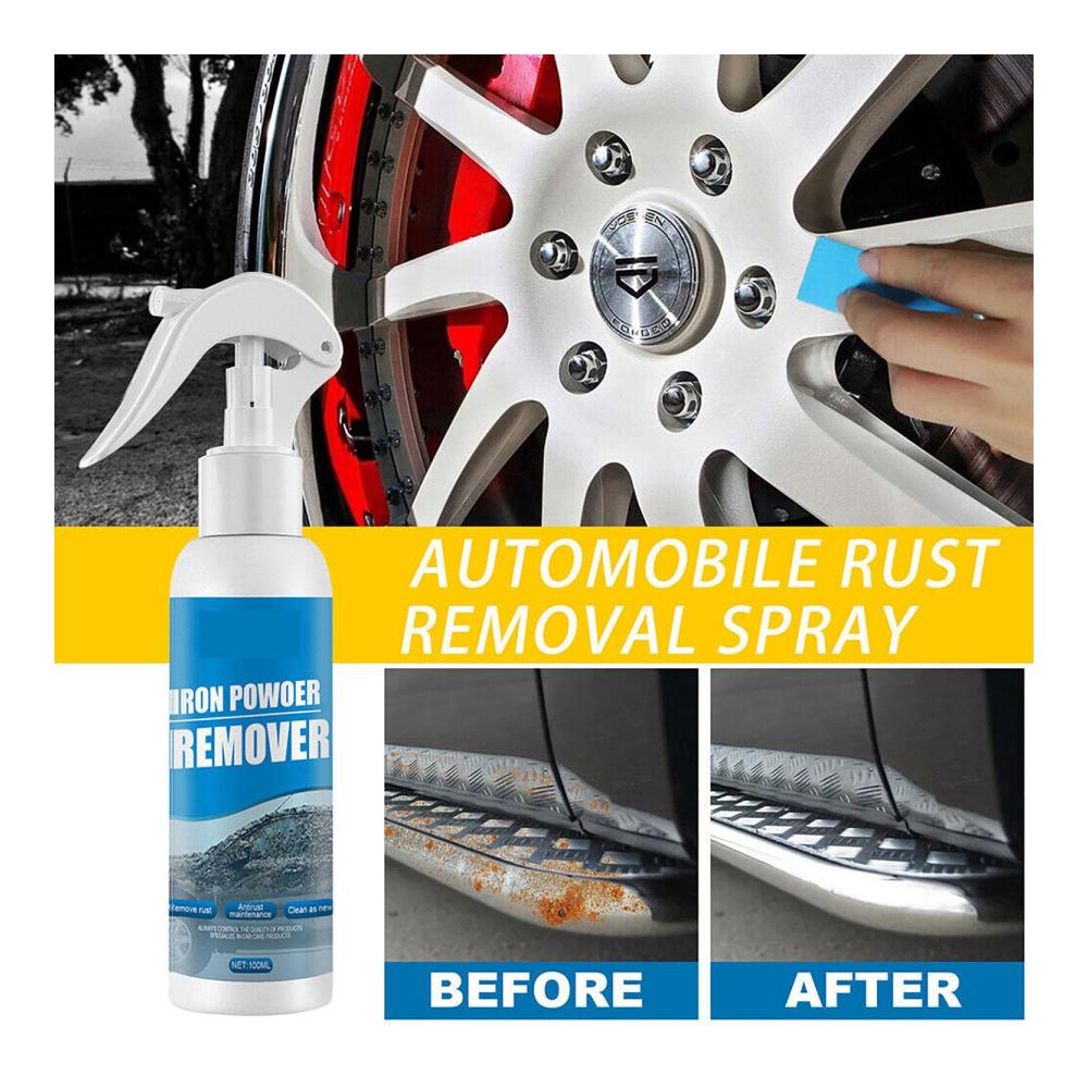 Hochwirksames Rostschutzmittel Laviscent Rostentferner Spray | Beseitigt sofort Eisenpulver | Mehrzweck Auto Rostschutz | Effektiver Rostschutz-Inhibitor | 100ml (3er Pack