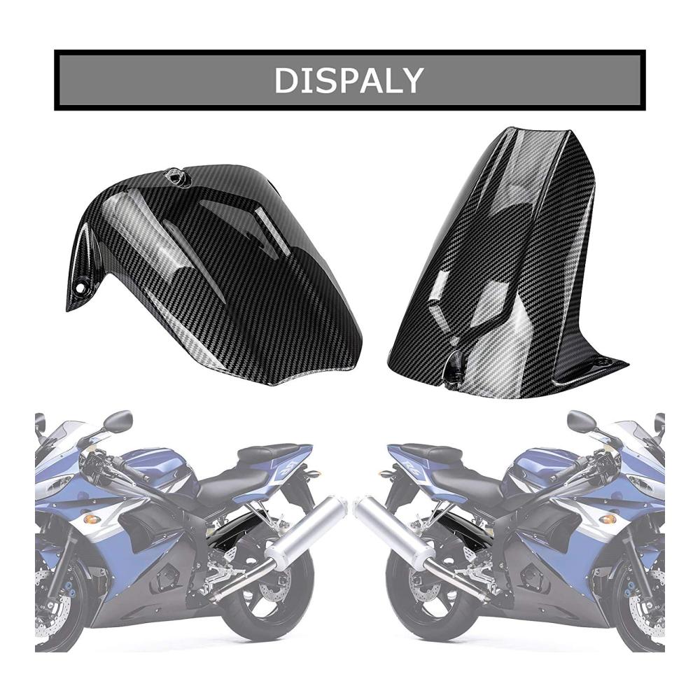 Premium Motorrad Rückseite Schutzblech | Schlamm Spritzschutz Kotflügel für YZF R6 2003-2009 | Robustes Design für ultimativen Schutz | Einfache Montage | Hochwertiges Zubehör für Ihr Bike