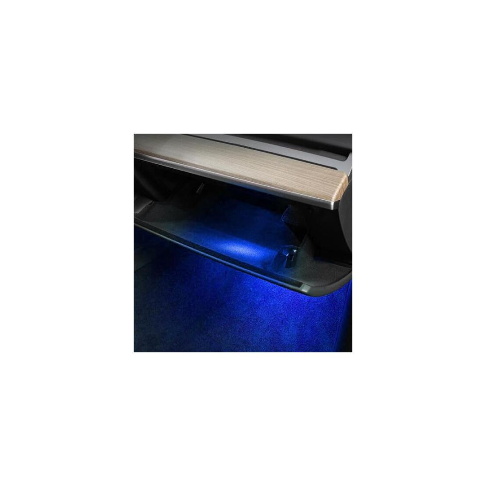 LED Innenraumbeleuchtung für Tesla Model 3 S Y X | Ersatz-Blaulichter (Eisblau) | Energiesparendes Ambiente für Fahrzeuginnenraum | Modernes Upgrade