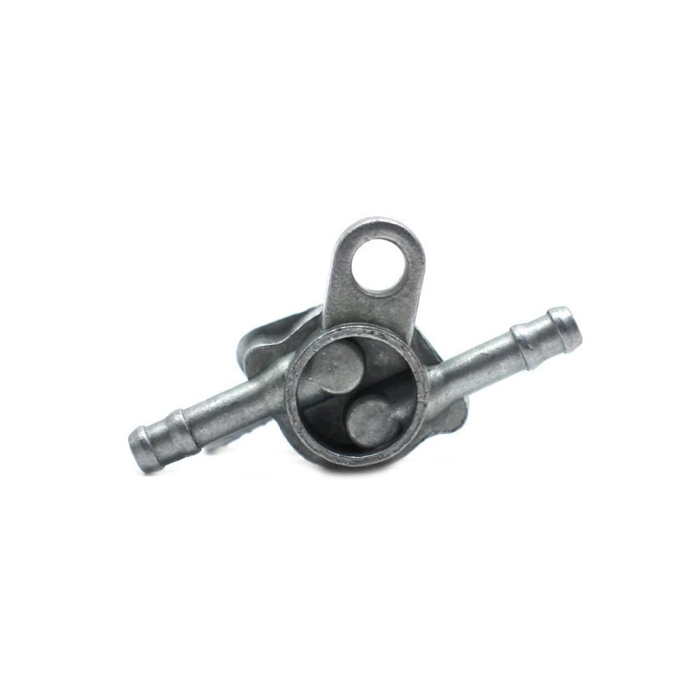 Motorrad Benzinhahn Ölschalter Benzinhahn Schalter Universal - 6mm Tank Anschluss - Kraftstofftank für Offroad Karts & Quads - 4 Stück inklusive - Haltbar und vielseitig