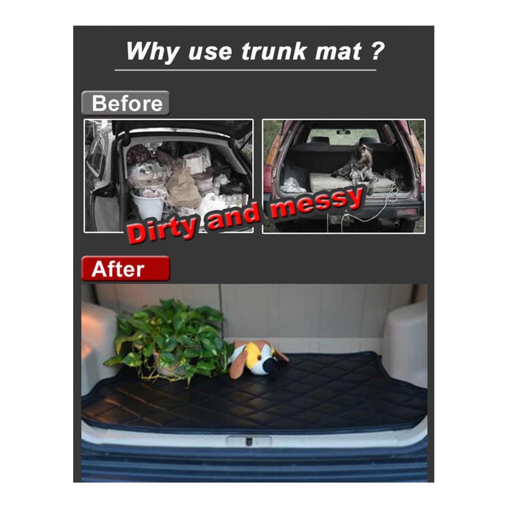 Premium Kofferraummatte für Mercedes Benz S-Klasse Limousine 4-türig W221 2010–2013 | Schutzmatten & Rückenlehnenmatte | Passgenau & Strapazierfähig | Hochwertiger Cargo-Liner | Auto Zubehör