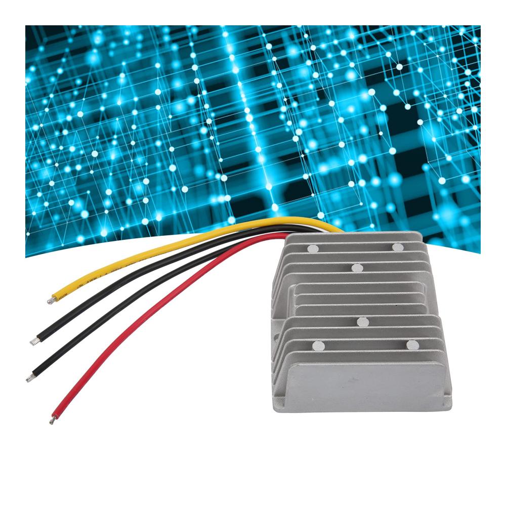 Wasserdichter IP68 Spannungsreduzierer Wandler für Golfwagen | 20A 240W 12V auf 48V/36V auf 12V Spannungsregler Transformator