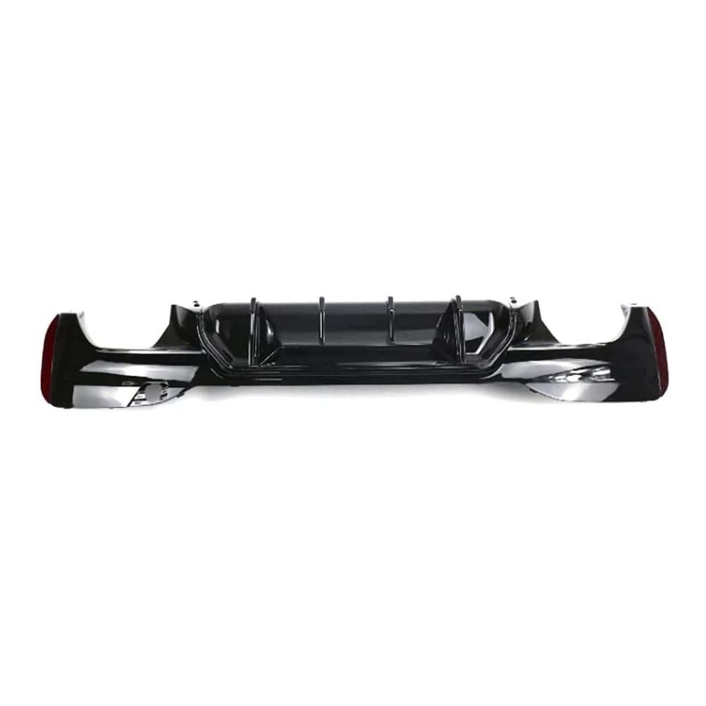Verbesserte Aerodynamik und Stil Heckspoiler Diffusor für BMW 5er G30 G31 M Sport 2017-2020 | Stoßfängerumbau aus ABS-Material für 525i 530i 540i | Fahrwerksschutz und Antikollisionsschutz Zubehör