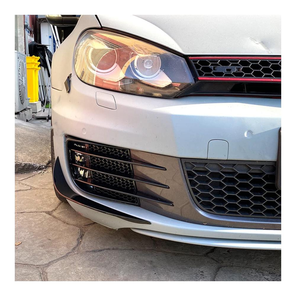 Verbessern Sie das Handling Ihres Golf MK6 GT-I GTD 2009-2013 mit unserem hochwertigen Frontspoiler - Stilvoll aerodynamisch und leistungsoptimiert