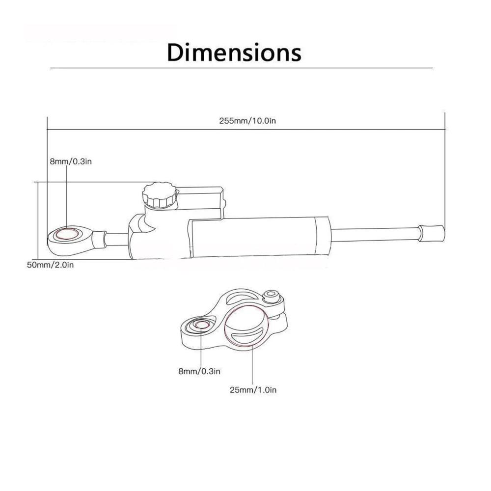 Erhöhen Sie die Kontrolle und Stabilität Ihres Ducati 999 mit unserem CNC Lenkungsdämpfer Halterung Mount Kit. Perfekt für anspruchsvolle Fahrer