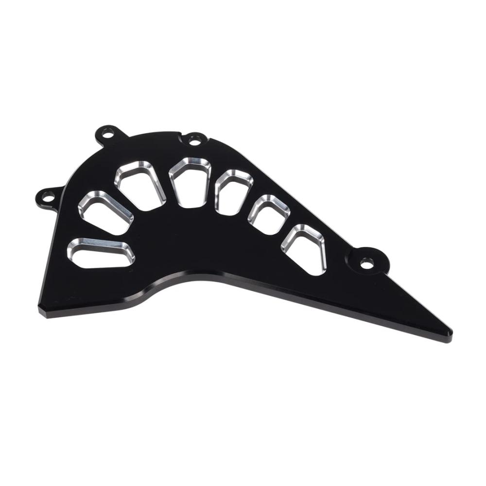 Schwarzer Motorrad Front Ritzel Kettensatz Schutzhülle Guard für Husqvarna Svartpilen 401 250 2018–2021 Ultimativer Schutz und Stil