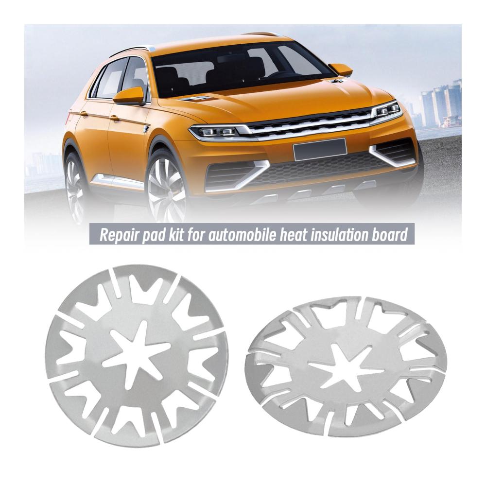 Ultimativer Hitzeschutz Reparatursatz für Auto | Kompatibel mit Volkswagen & Audi | 5 Sätze Hitzeschild Schutzplatten N90796501 Wärmedämmscheiben | Effektive Sternsicherungsscheiben | Sorgen Sie für Fahrzeugsicherheit und Leistung