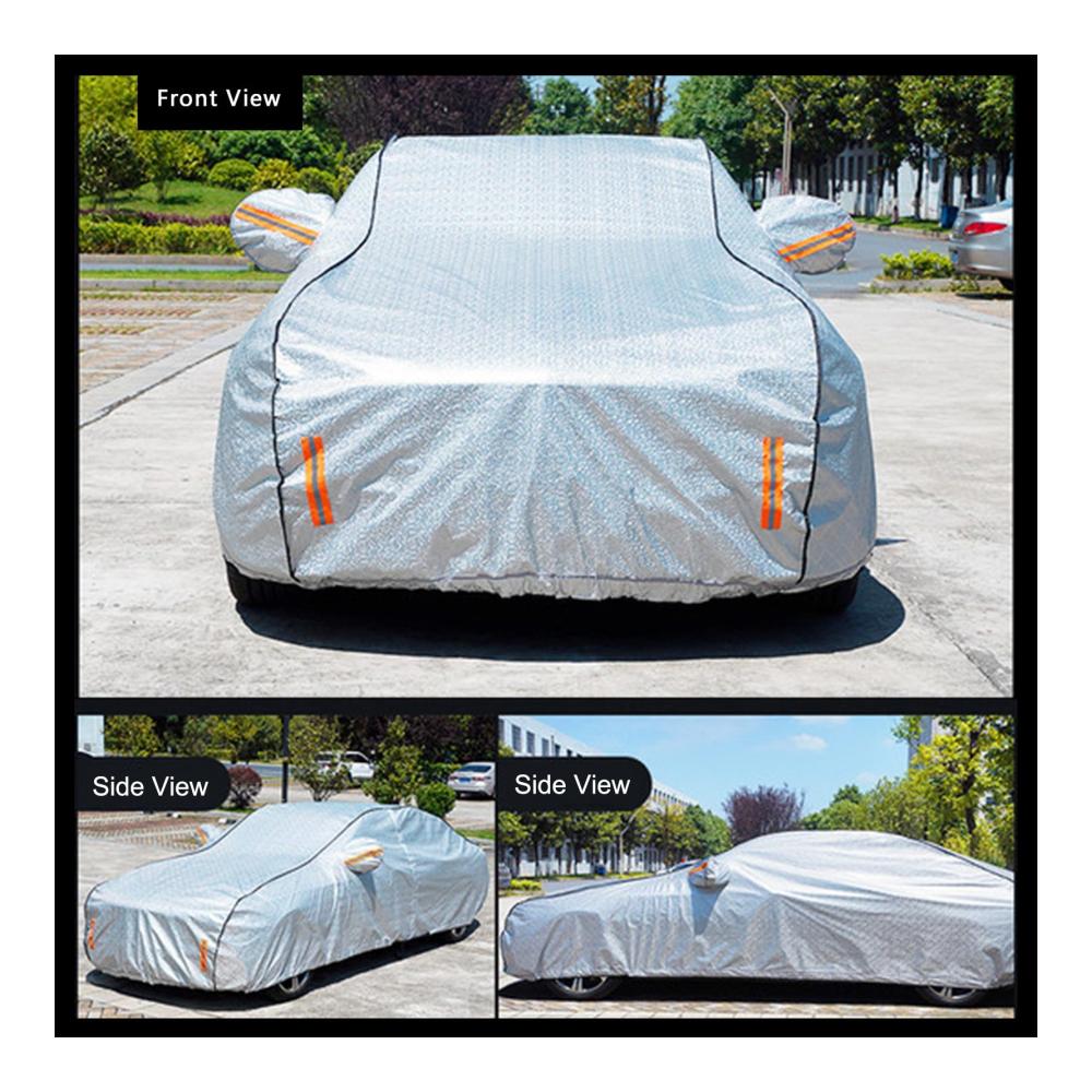 Komplette Autoabdeckung für Volvo S80 2007-2021 | Premium Vollgarage Schutz vor Regen Schnee & Sonne | Atmungsaktiv Staubdicht | Weiche Auskleidung | Robustes Material