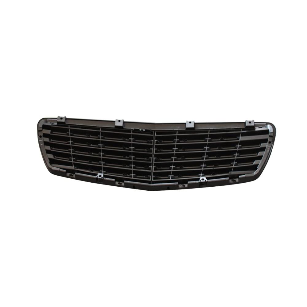 Kühlergrillspoiler für Mercedes Benz W211 E-Klasse | Glänzend Schwarz ABS | Stilvoller Frontgrill für E320 E350 E430 E500 | Upgrade 2002-2006 Modelle | Premium-Qualität und einfache Installation