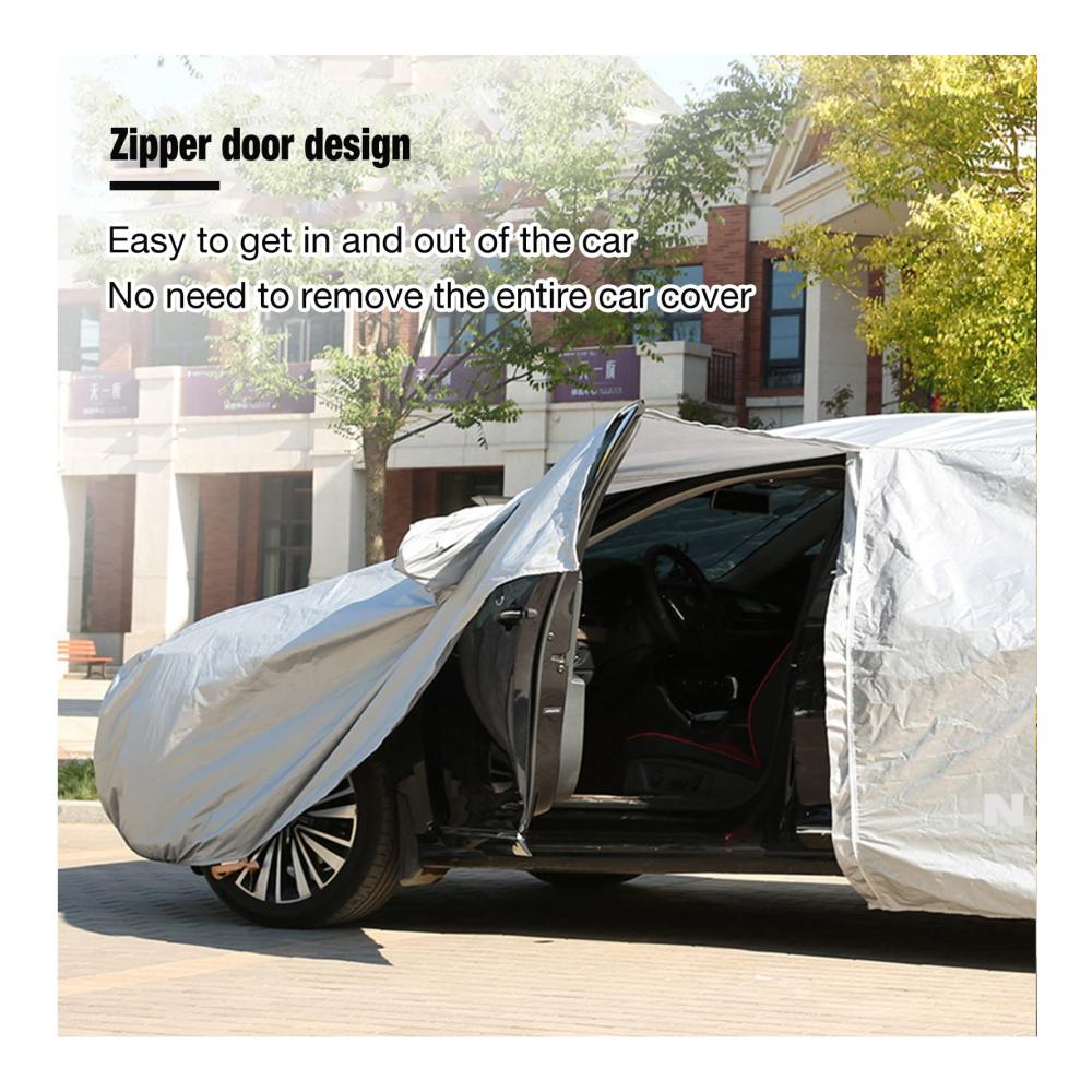 Hochwertige Autoabdeckung für Aixam A.751 Hatchback(2005-) | Regen- Staub- & UV-beständig | Innen & Außen | Ganzjähriger Schutz | Langlebige Komplettabdeckung