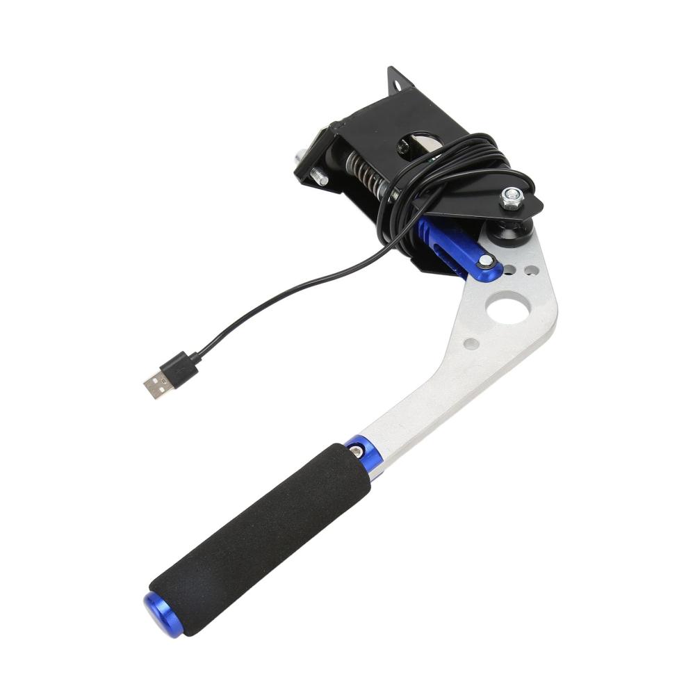 Erleben Sie ultimative Kontrolle! USB-Handbremse mit präzisem 14-Bit-Hall-Sensor für FANATECOSW LFS Dirt Rally & mehr. Leicht langlebig & einfach zu installieren