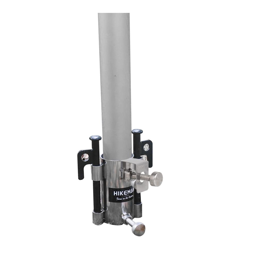 Robuster Spannhebel Verstellbarer Schirmständer für Camping und Outdoor-Aktivitäten – Metallverstärkter Rohrfixator für sicheren Halt und Windbeständigkeit