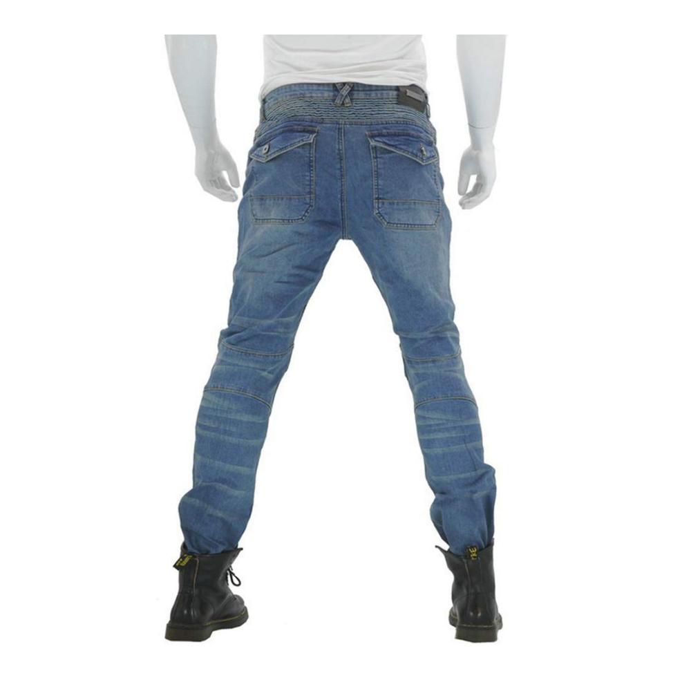 Herren Motorradhose Jeans Motorrad Hose Motorradrüstung Schutzauskleidung Motorcycle Biker Pants - Hochwertige Hosen für Motorradfahrer mit verstärktem Schutz - Stilvolle Jeans mit CE-geprüften Protektoren und atmungsaktivem Material - Ideal für jede Fahrt