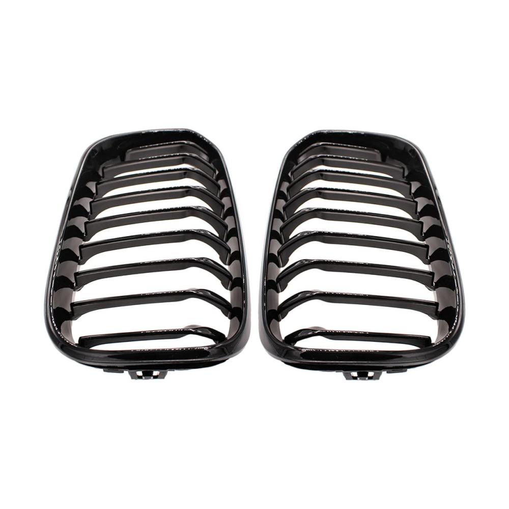 Ersetzen Sie Ihren alten Lüftungsgitter durch diesen eleganten Glanzschwarzen Renngrill – Passend für BMW F20 F21 1er 2015–2017 – Sportlicher Look