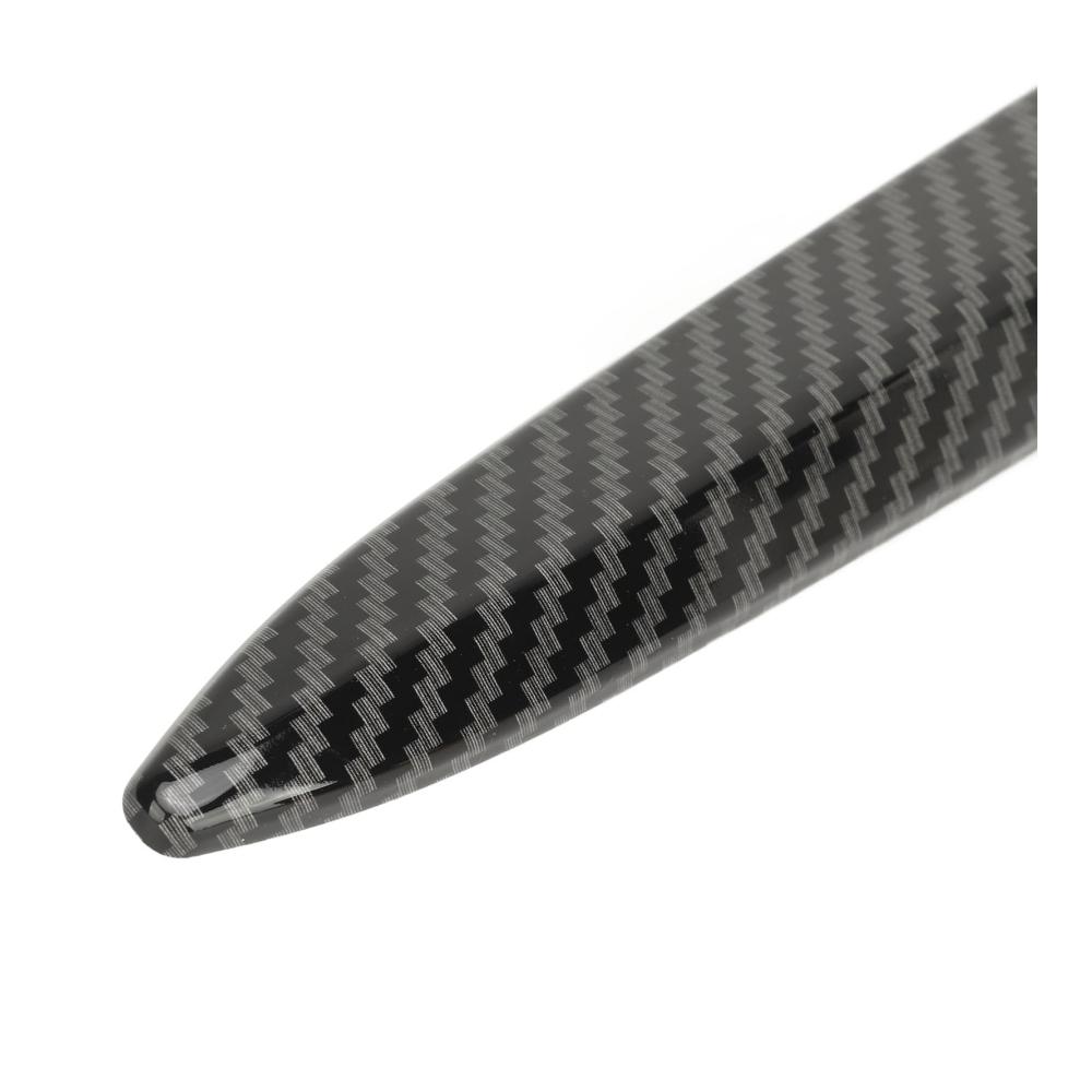 Hochwertige ABS-Carbon-Front- & Kühlergrille 1 Paar Obere Zierleiste für Vordere Stoßstange | Stilvolles Upgrade für Fiat 500 2007–2015 | Verbesserte Ästhetik & Luftzufuhr
