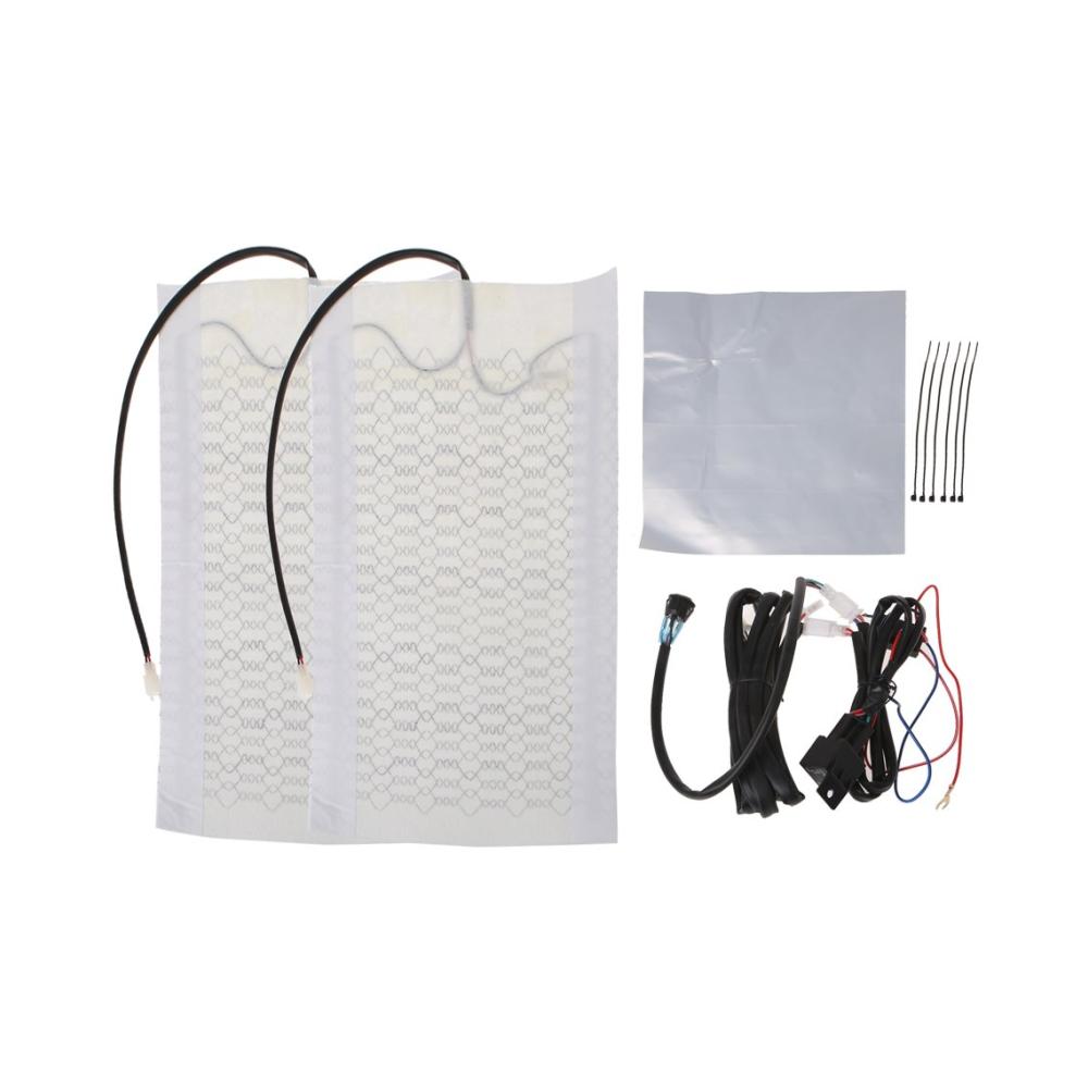 12V Sitzheizung Winter Kissenwärmer | Elektrisches Auto Sitzkissen | Universal Beheiztes Sitzkissenbezug für Komfort & Wärme | Auto Sitzheizungen Zubehör | M393a4k40cb2-ctd7q