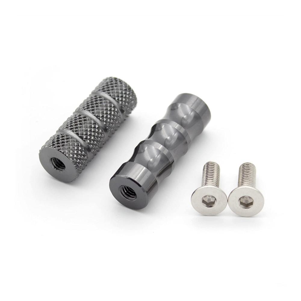 Entdecken Sie den Fahrkomfort mit unseren hochwertigen Motorrad-Fußrasten | 6 mm Rearset Pedal & Schalthebel für YZF R25 R1 R6 R3 R15 V3 MT07 MT09 Tracer 700 900 | Silberfarbene Fußrasten für ultimativen Stil und Leistung. Perfekt für anspruchsvolle Fahrer