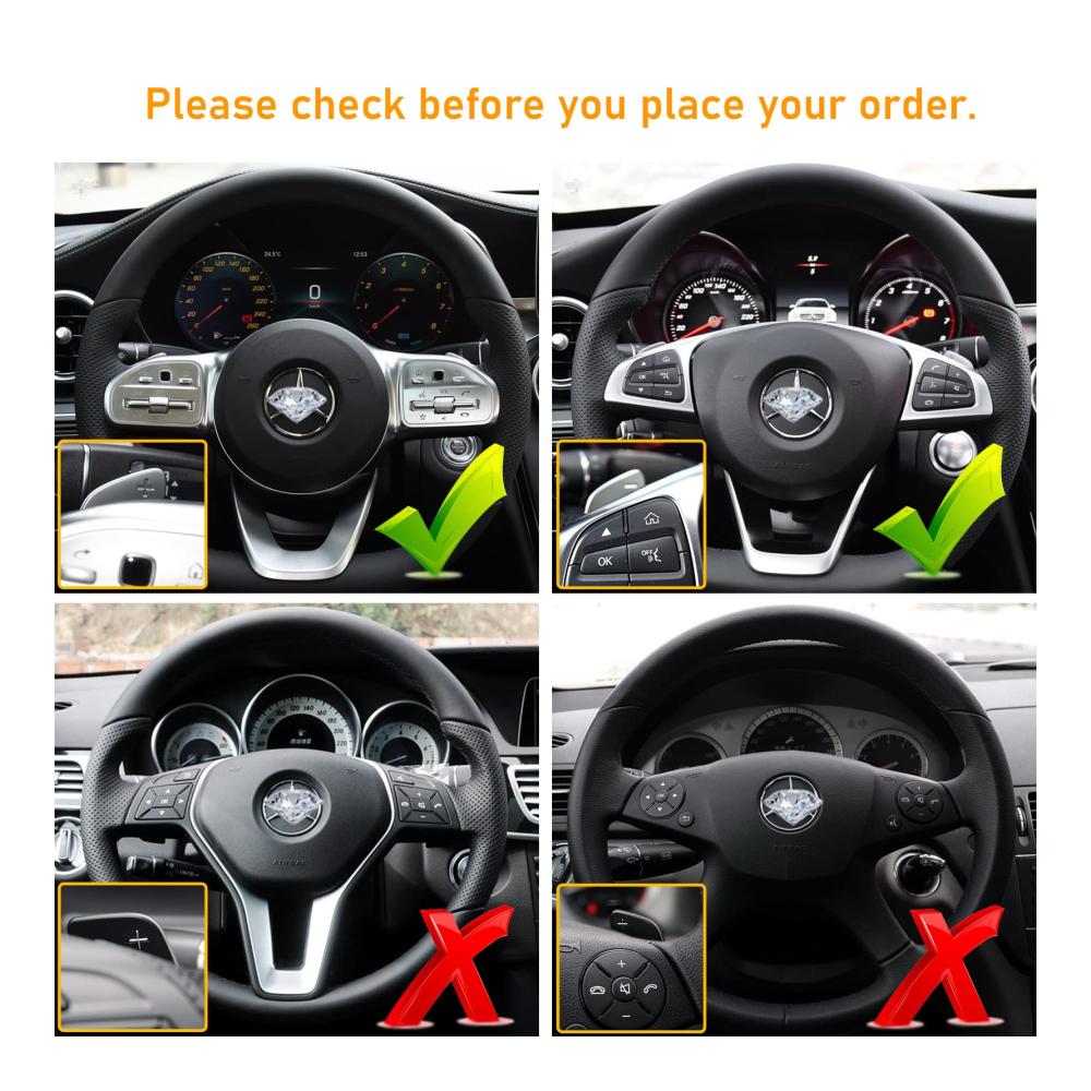 Verbessern Sie Ihr Fahrerlebnis mit hochwertigen Lenkradschaltwippen für Mercedes Benz A/G Klasse C/CLA/CLS E/GLS GLA/GLC/GLE/S GLB SL/SLC