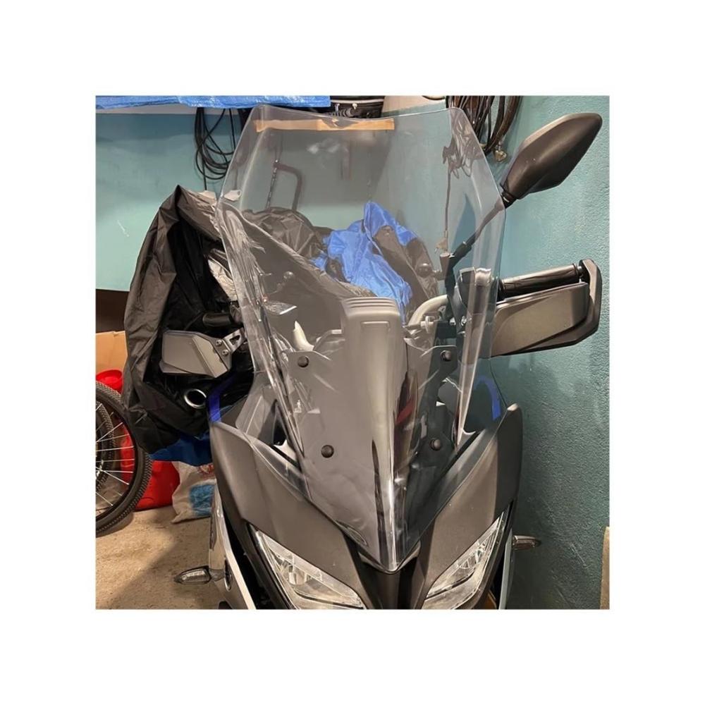 Erhöhen Sie Ihre Fahrt mit Stil! Motorrad-Windschutzscheibe & Windabweiser Set für Tracer 900 GT 2018-2020. Verbessern Sie Ihren Touring-Komfort