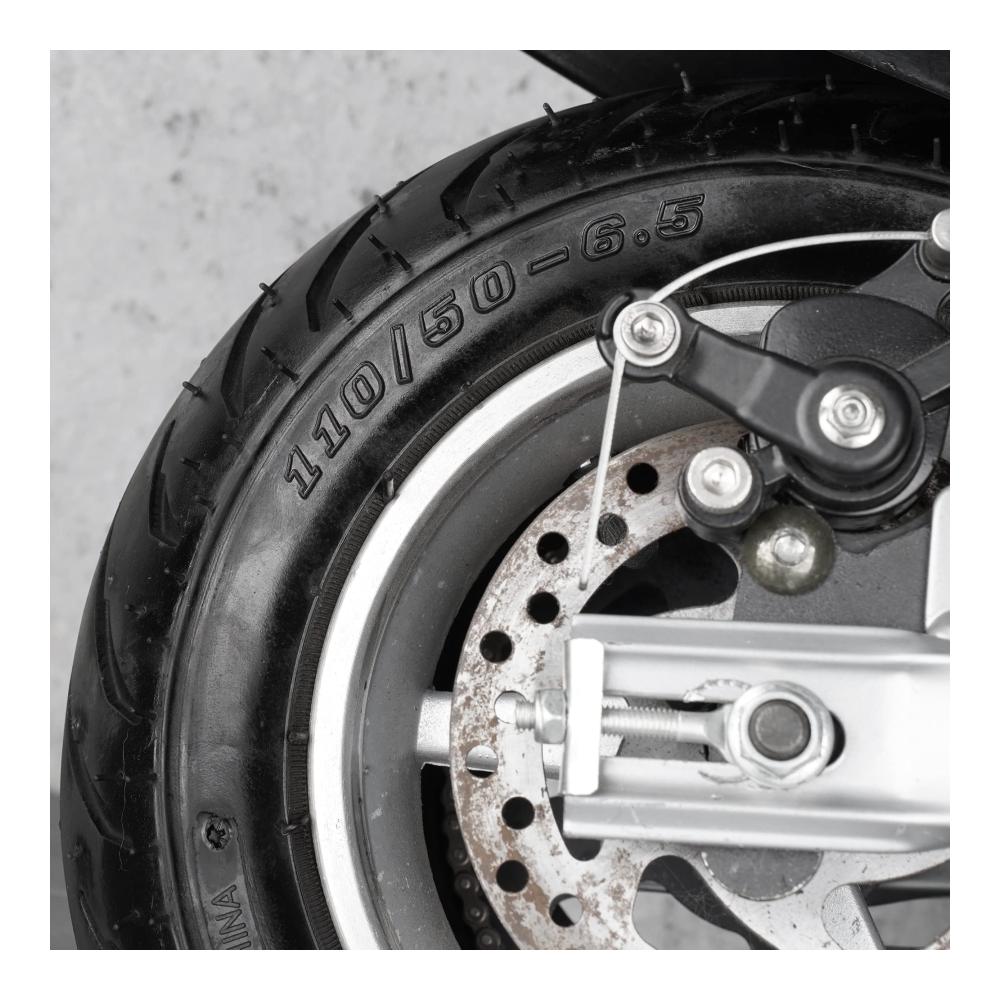 Hochwertiger 110/50-6 5 Hinterreifen mit TR87 Ventil für 47 cc 49 cc Kids Mini Pocket MTA1 MTA2 Cag Lucky 7 Bike - Robuste Räder für Elektroroller E-Bikes & Dirt Bikes