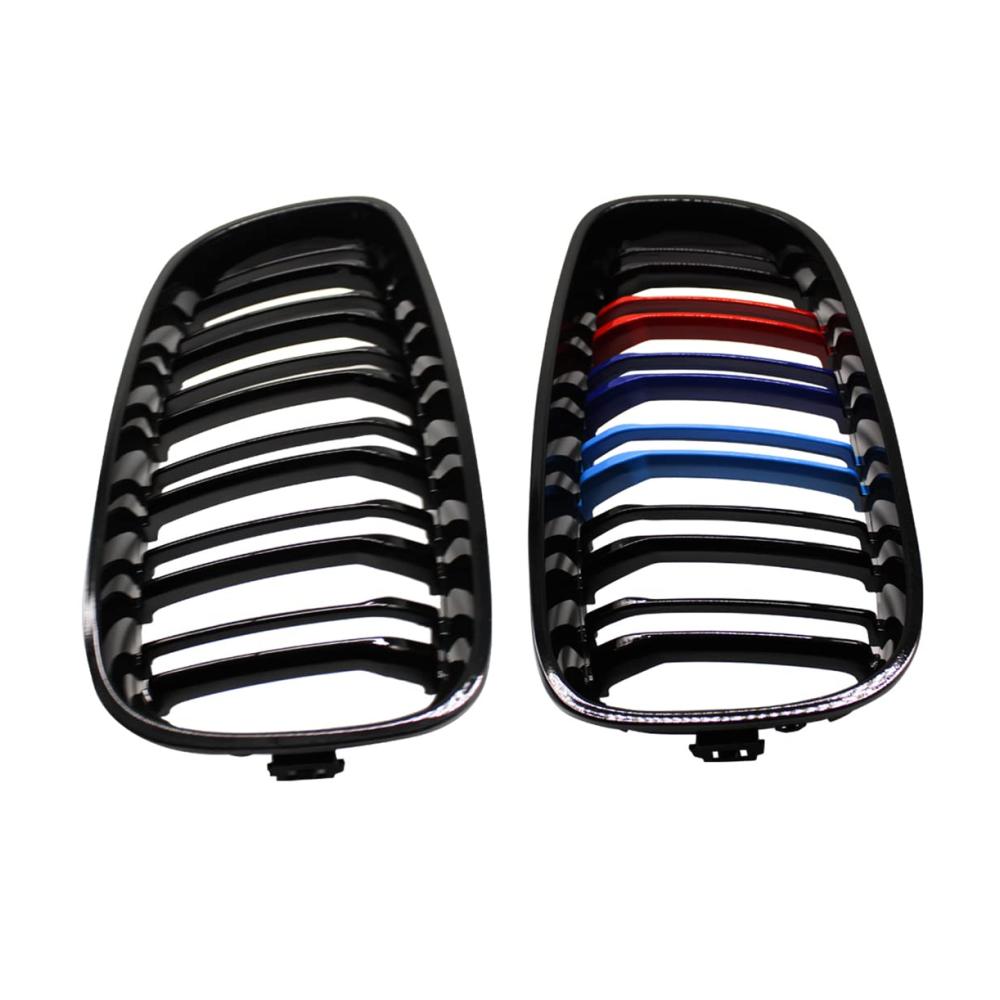 Entdecken Sie Stil und Eleganz Hochwertige Gloss Black Front- & Kühlergrille im Doppellinien-M-Stil für BMW 3 Series GT F34 2013-2020. Perfekte Passform für 320i 328i 335i XDrive. Upgrade jetzt