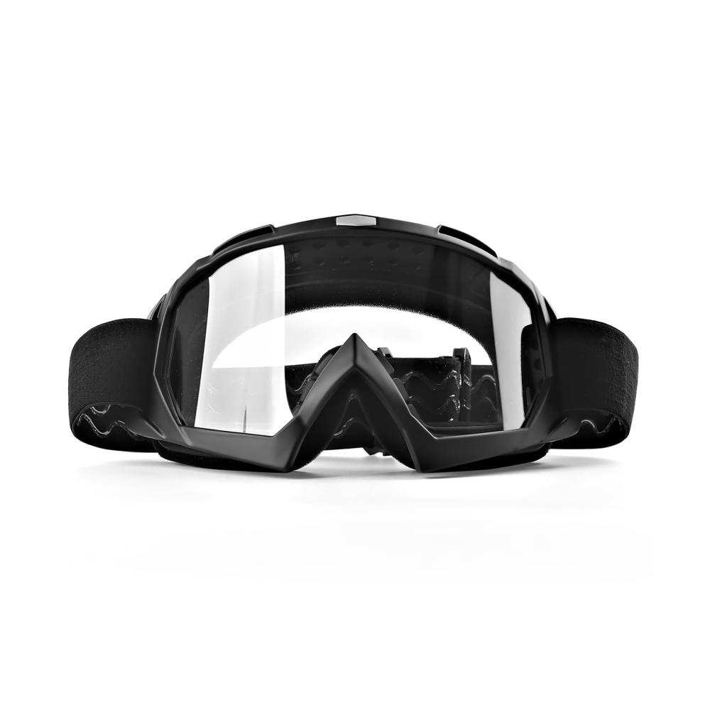 BIBIRE Motorradbrille OTG Goggles für Off-Road Racing Skiing & Klettern – Winddicht staubdicht UV-Schutz. Ideale Motorrad-Brille für ATV Dirt Bike. Erhöhter Schutz & Stil