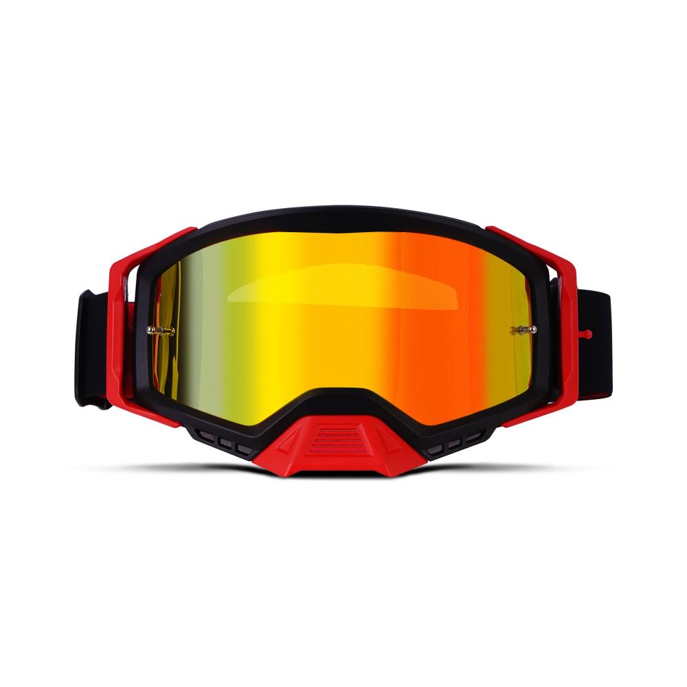 Black Red Frame Red Lens