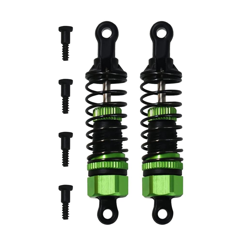Hochwertige 2 Stück Aluminiumlegierung PX9300-01A Ölgefüllte Stoßdämpfer für RC-Autos 1/18 - Verbessern Sie die Leistung Ihrer 9300E 9300 und 9304 Modelle mit diesen langlebigen RC-Autoteilen