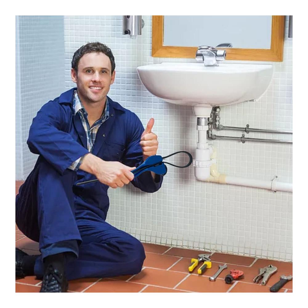 Hochwertiger Bandschlüssel-Set 2 Stück Gummi-Gurtschlüssel einstellbar für 6 bis 8 Ölfilterschlüssel. Universal antirutschig - ideal für Sanitär und Glasöffner
