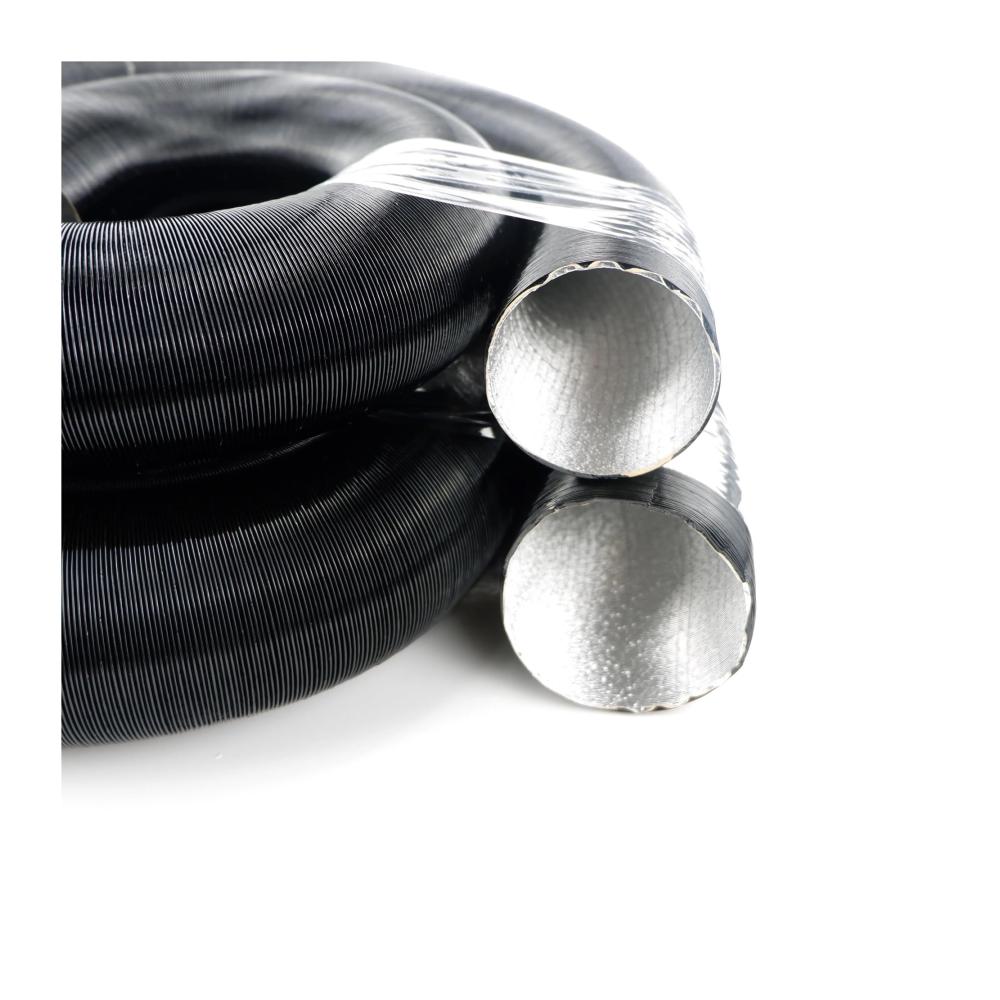 Hocheffizienter 300 cm Diesel-Standheizungskanal schwarz für Webasto und Eberspacher Heizungen – Ideal für Auto und Wohnmobil! (Farbe Durchmesser 60mm