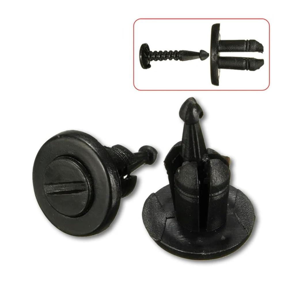 10/20 Stück Universal Auto Stoßstange Kotflügel Befestigungen Trim Clips Push Trim Clip Loch Nieten Schrauben - Praktisches Set für die Befestigung von Kleinteilen am Auto - Robust und einfach zu verwenden