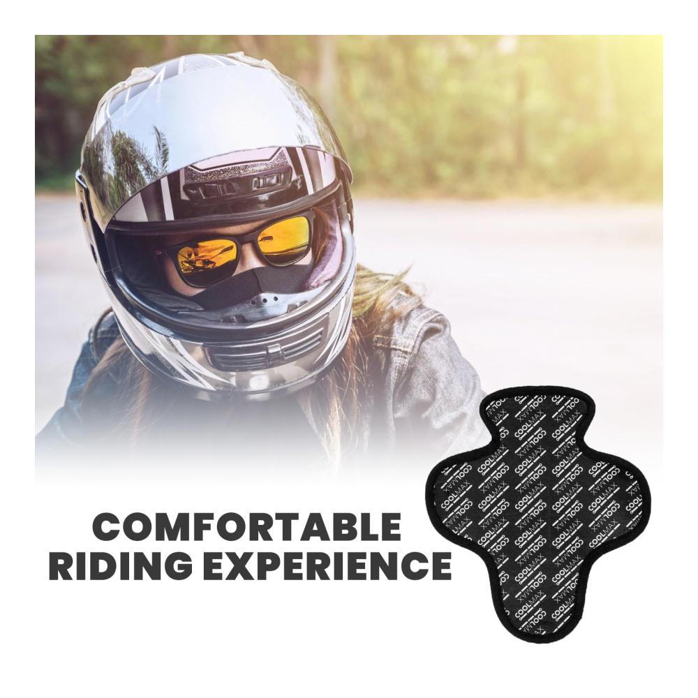 Erneuern Sie Ihren Komfort 2er-Pack Integralhelm Innenfutter - Schnell trocknendes atmungsaktives und schweißableitendes Helmpolster Zubehör für optimalen Schutz - Motorrad Ersatzpolster