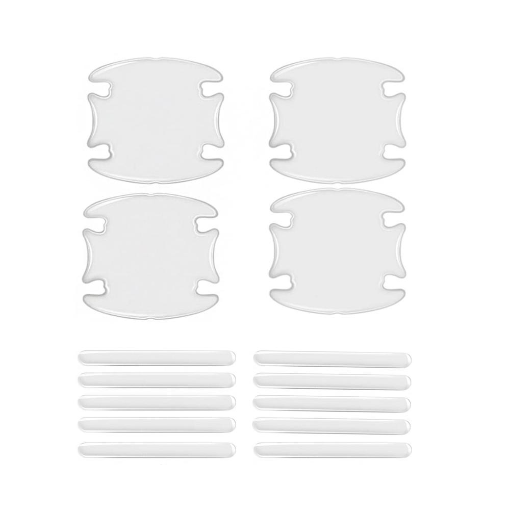 Premium Lackschutzfolien Set – 14 Transparente Selbstklebende Folien für Auto Türgriffe Griffschalen & Griffmulden. Schützt effektiv vor Kratzern & Abnutzungsspuren – Universell passend & einfach anzubringen! Investieren Sie in den Schutz Ihres Fahrzeugs