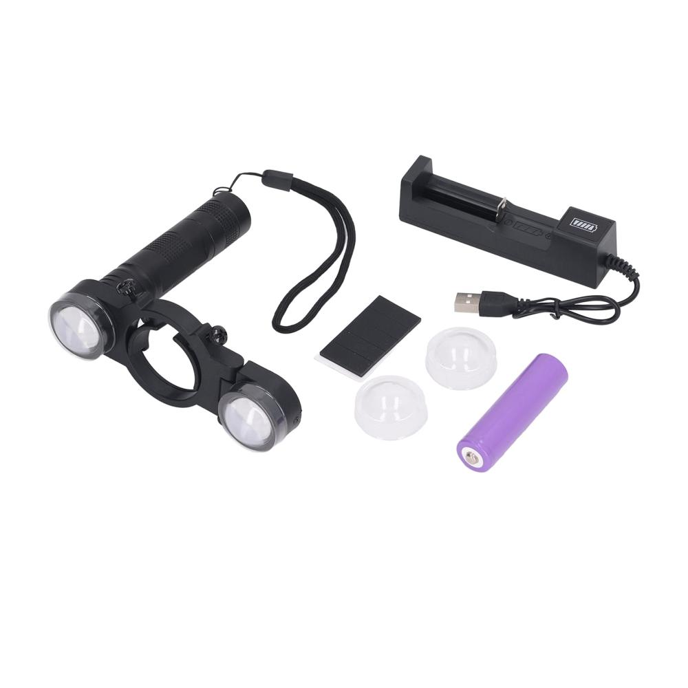 LED Lackierpistolenlampe mit 3-Gang-Steuerung für präzises Lackieren - Beleuchten Sie Ihre Arbeit mit dieser verstellbaren Auto-Lackierpistolenlampe - Perfektes Zubehör für Lackierpistolen & mehr