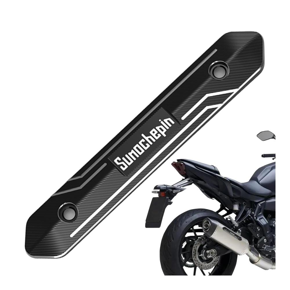 Hochwertige Hitzeschildfolie für Auspuffrohre | Effektive Wärmeisolationsabdeckung gegen Verbrennungen | Hitzeschutz-Schalldämpferabdeckung | Motorradzubehör