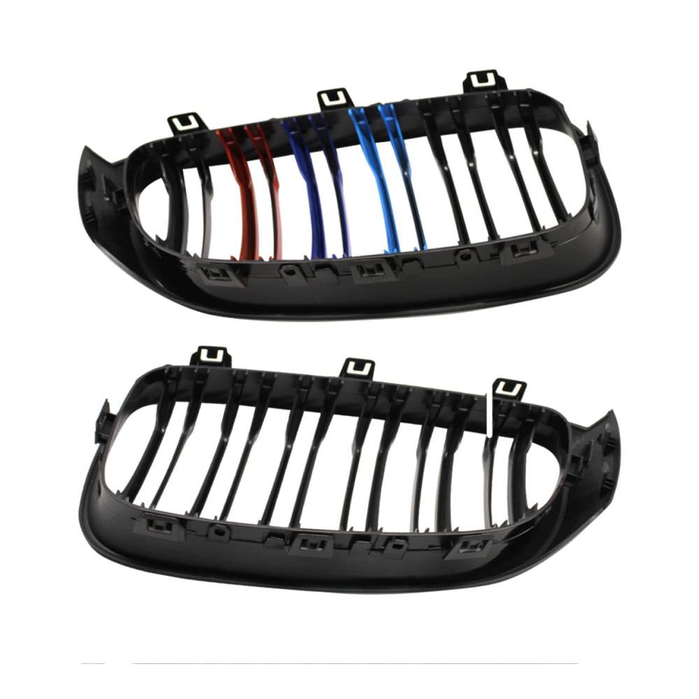Entdecken Sie Stil und Eleganz Hochwertige Gloss Black Front- & Kühlergrille im Doppellinien-M-Stil für BMW 3 Series GT F34 2013-2020. Perfekte Passform für 320i 328i 335i XDrive. Upgrade jetzt