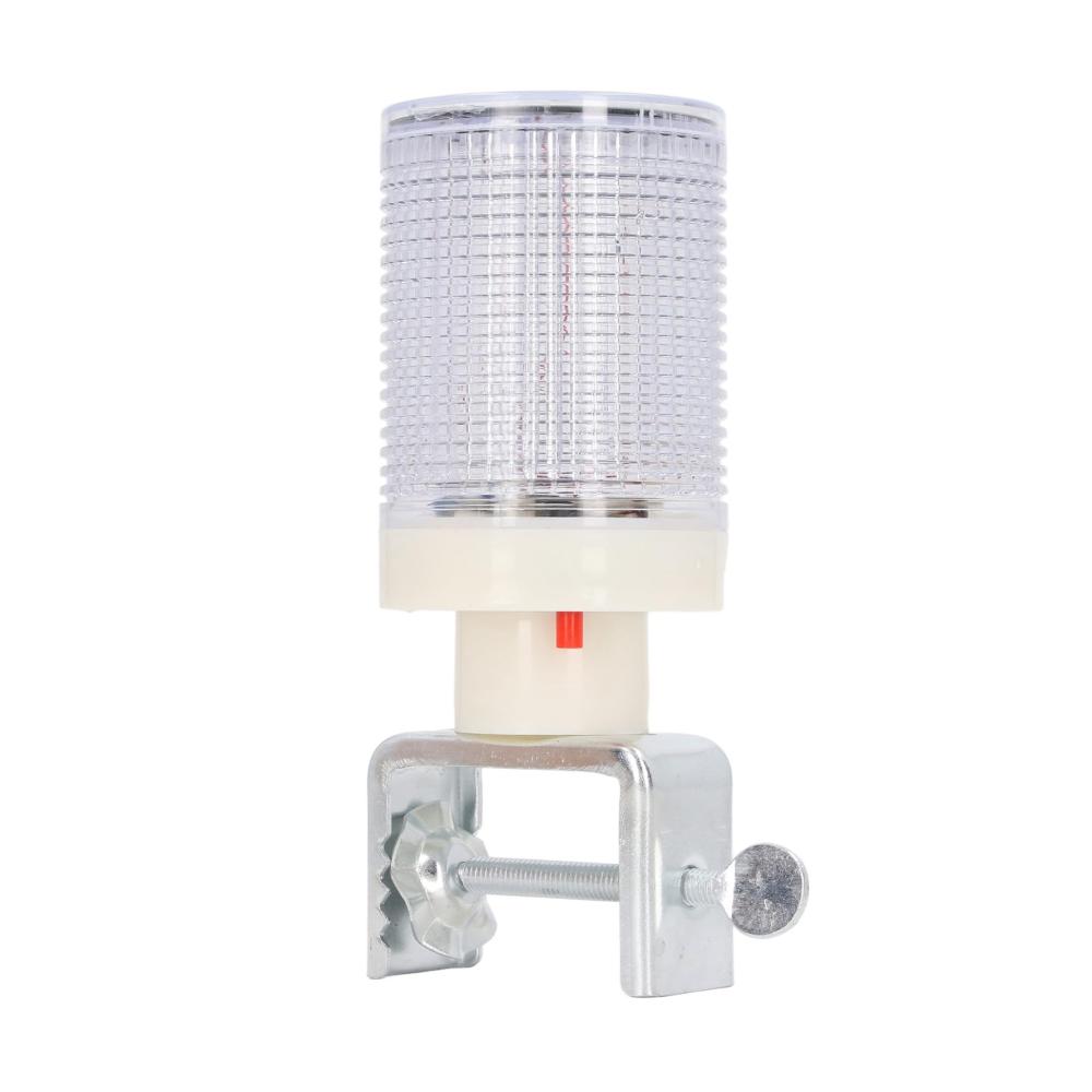 LED Solar Blitzlicht Warnlampe | Hohe Helligkeit | Blinkender Alarm | Innenbeleuchtung | Rotes & Blaues Warnlicht | Solarpanel-betrieben | Gute Warnung | Auto Garage Haus