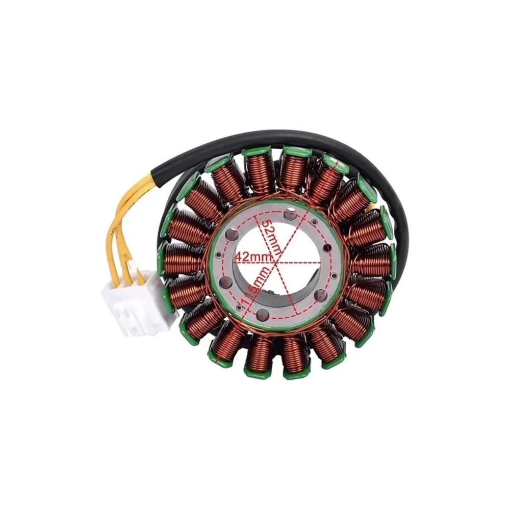 Entfachen Sie Ihre Leidenschaft mit der hochwertigen Zündspule für Ho&nda 800CC VFR800 Motorrad. Zuverlässige Statorspule und Magneto Generator sorgen für optimalen Motorbetrieb. Lade Stator Spule im OEM-Design (31120-MCW-D02 31120-MCW-D03) für maximale Leistung und Haltbarkeit. Erleben Sie Spitzenqualität für Ihr Motorrad
