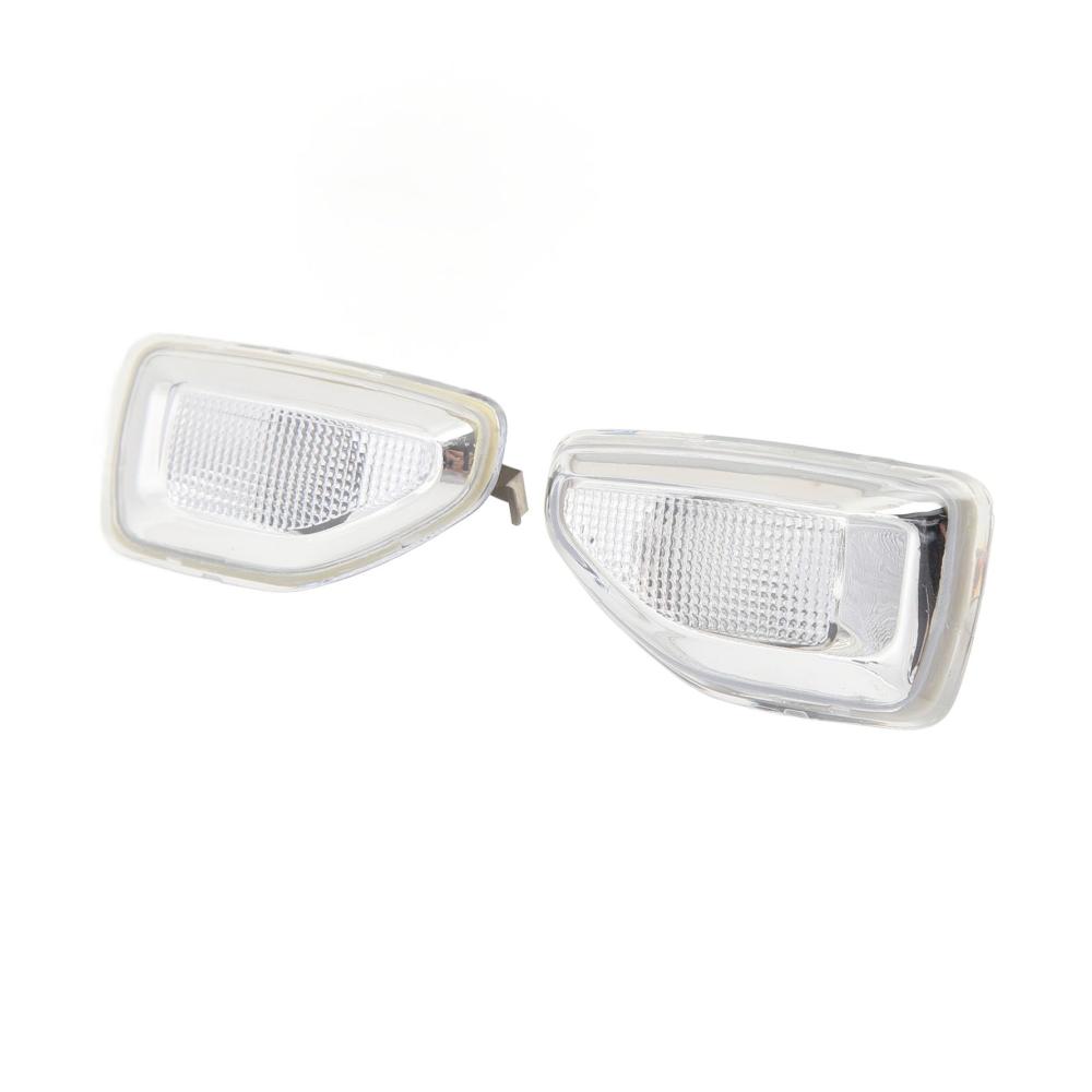 LED Standlichtlampen Blinker Abdeckung 261651140R Fahrer Beifahrer Eck-Parklichtgehäuse Ersatz ohne Glühbirne | Hochwertige Seitenmarkierungsleuchte für Links Rechts | Verbessern Sie die Sichtbarkeit