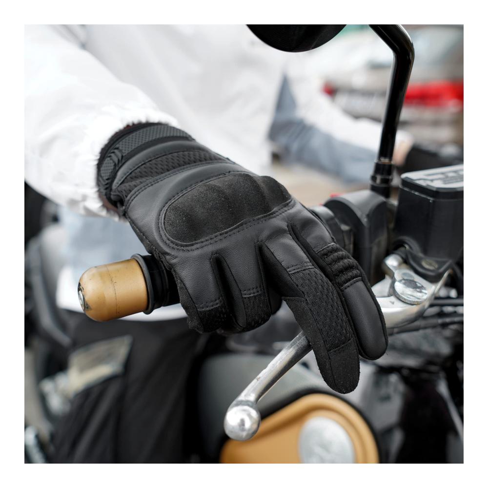 Motorradhandschuhe Herren Damen Touchscreen | Taktische Handschuhe für Motorradrennen Airsoft & mehr | Komfortable Fahrradhandschuhe für Mountainbike Motorcross | Robuste Motorradhandschuhe Herr