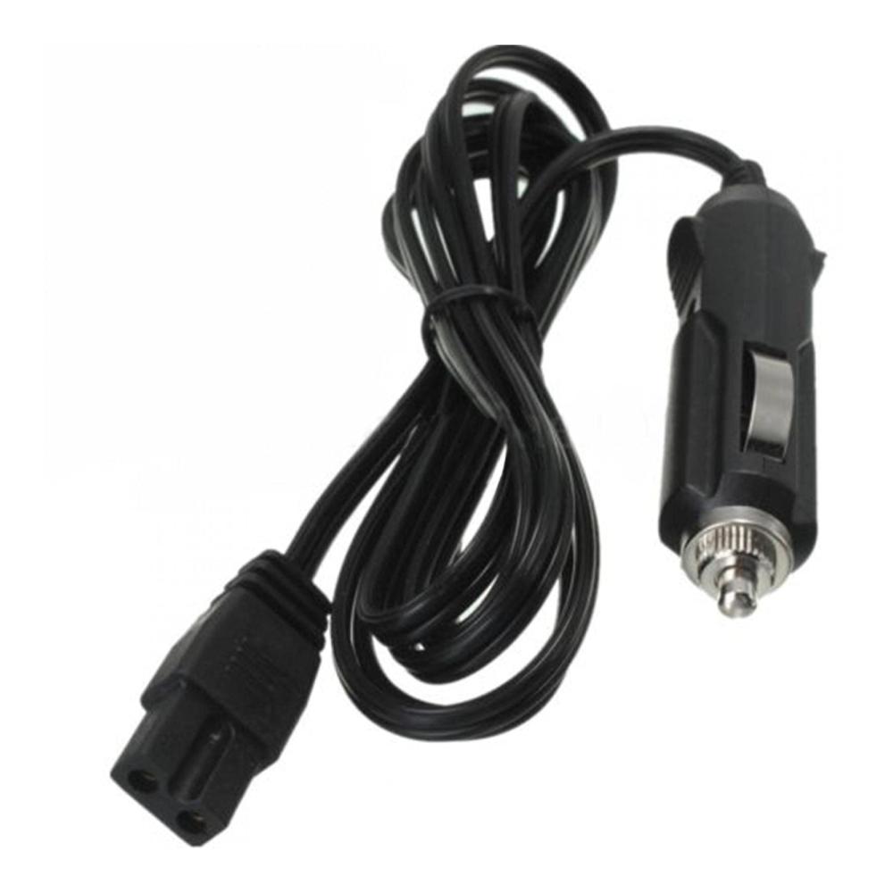 Tragbarer 12V DC Auto-Kühlbox Mini-Kühlschrank für unterwegs | Mit Zigarettenanzünder und 2m Kabel | Ideal für Auto Camping und Reisen | Energiesparend | Schwarz