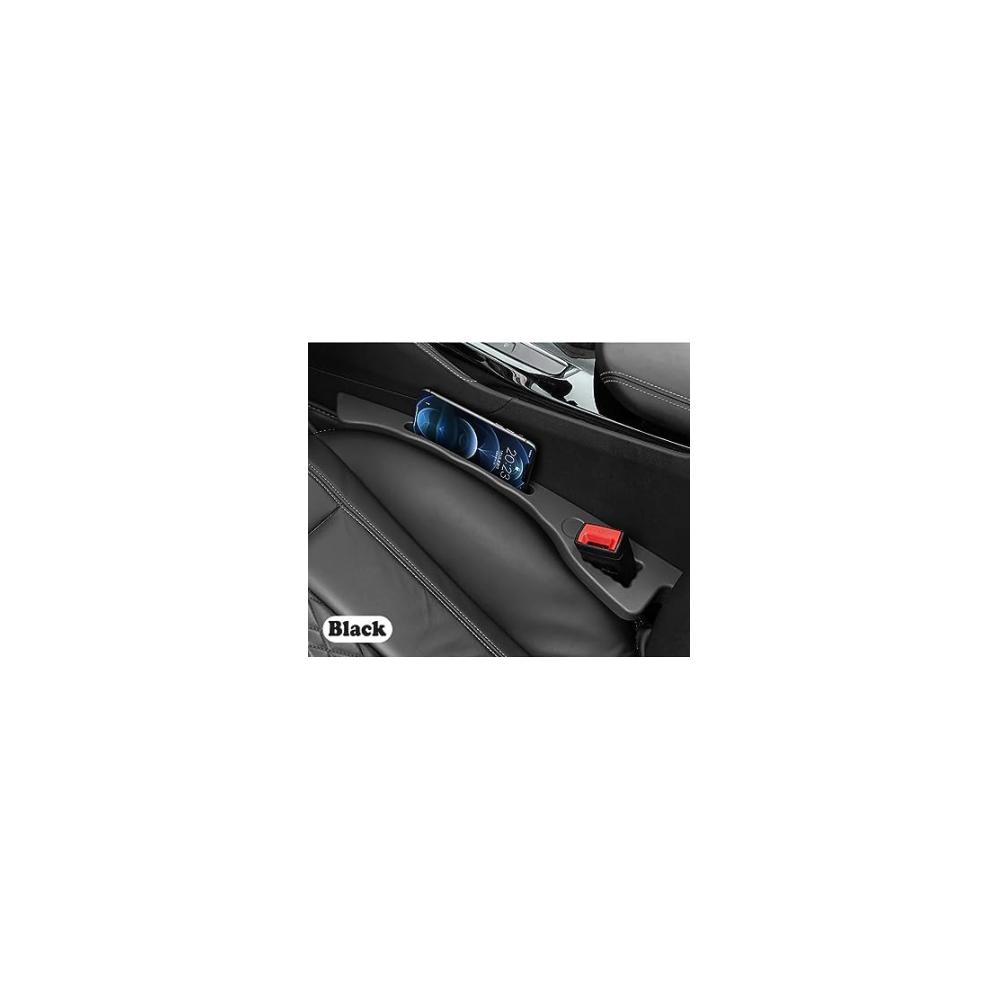 Auto Zubehör Universeller Lückenfüller für Audi A6 Saloon C8 2018-2023 - Auslaufsicherer Handbremsen-Füllstreifen - Praktisches Zubehör für Vordersitze - A-Black