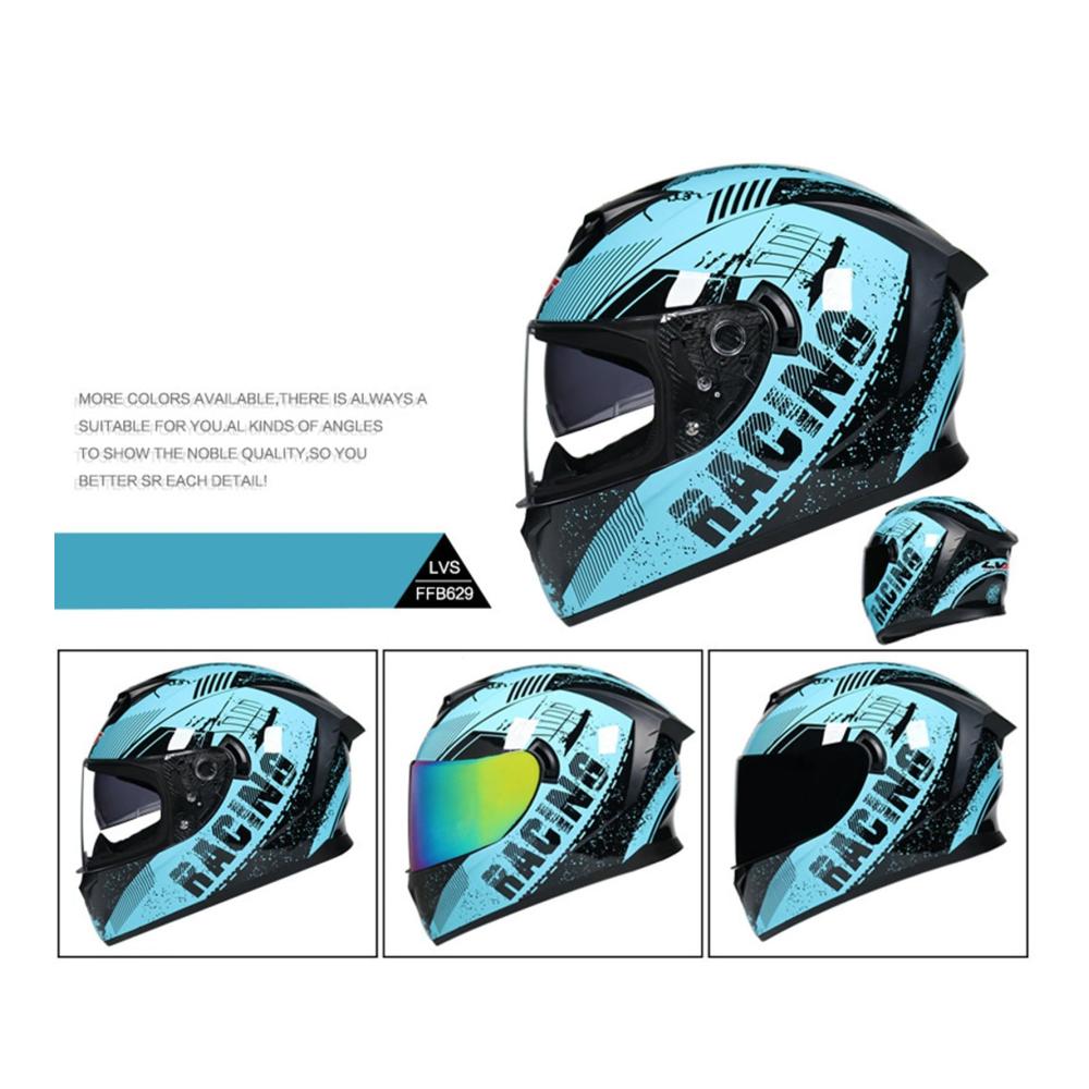 Integralhelm Beschlagfreier Doppelvisierhelm | DOT/ECE-Zertifiziert | Atmungsaktiver Motorradhelm für Männer und Frauen | Ultimativer Schutz