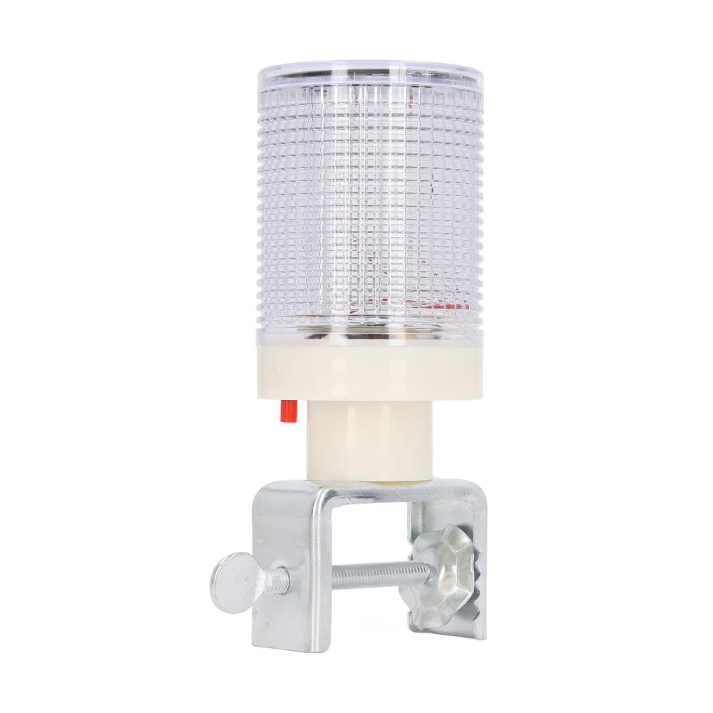 LED Solar Blitzlicht Warnlampe | Hohe Helligkeit | Blinkender Alarm | Innenbeleuchtung | Rotes & Blaues Warnlicht | Solarpanel-betrieben | Gute Warnung | Auto Garage Haus