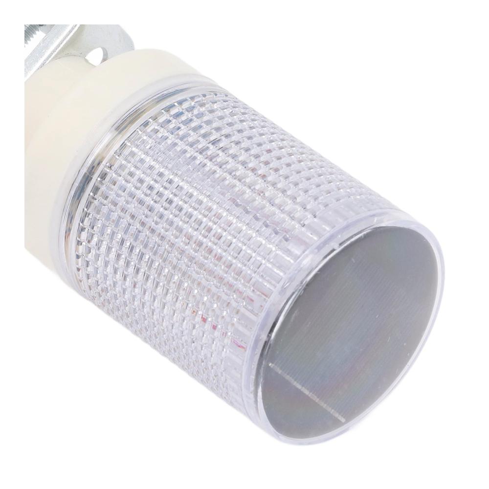 LED Solar Blitzlicht Warnlampe | Hohe Helligkeit | Blinkender Alarm | Innenbeleuchtung | Rotes & Blaues Warnlicht | Solarpanel-betrieben | Gute Warnung | Auto Garage Haus